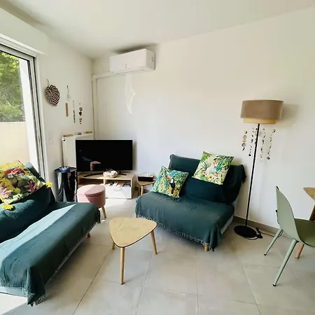 Climatisé Avec Terrasse - 2 Pers. Apartamento
